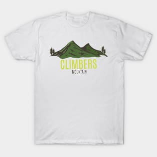 Climbers Mountain - Adventure Edition T-Shirt